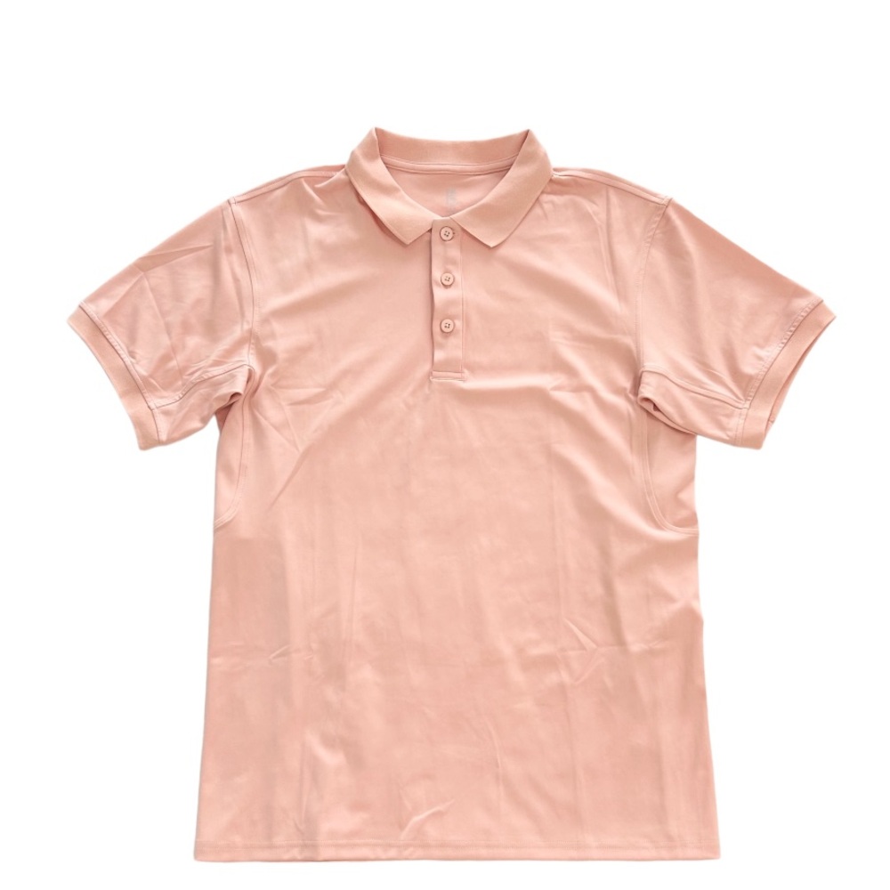 Eubi Active Maxima Polo Tee in Coral